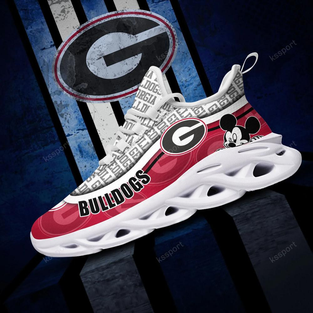 Georgia Bulldogs Max Soul Clunky Sneakers - Famjoys Georgia Bulldogs Max Soul Clunky Sneakers - Famjoys