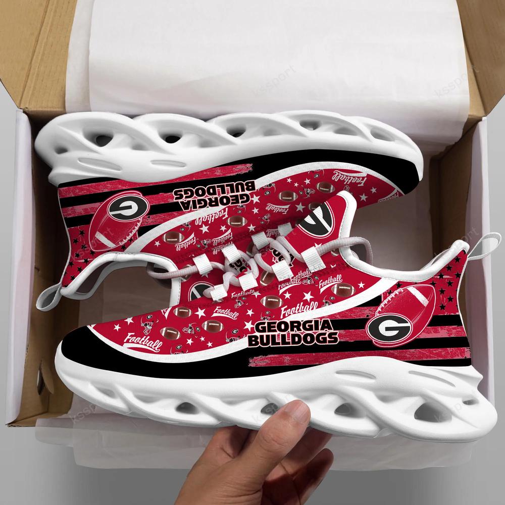 Georgia Bulldogs Max Soul Clunky Sneakers - Famjoys Georgia Bulldogs Max Soul Clunky Sneakers - Famjoys
