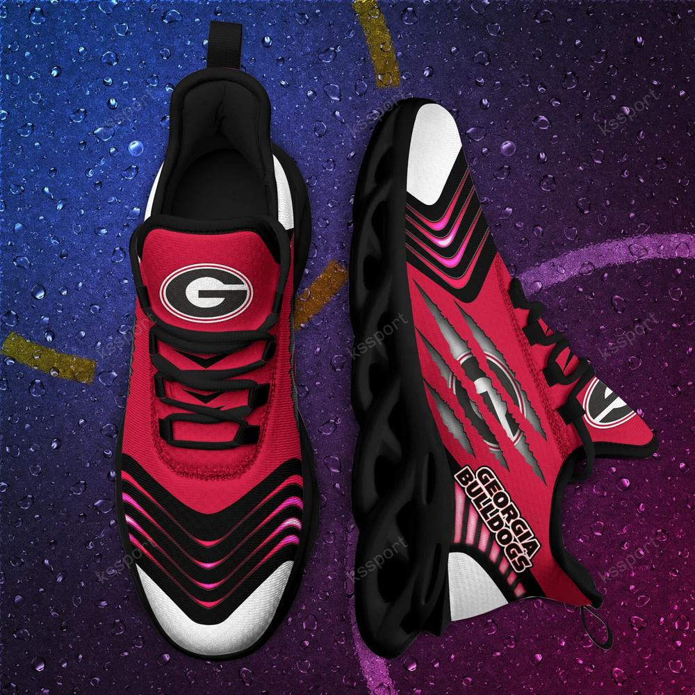 Georgia Bulldogs Max Soul Sneakers Chunky - Famjoys Georgia Bulldogs Max Soul Sneakers Chunky - Famjoys