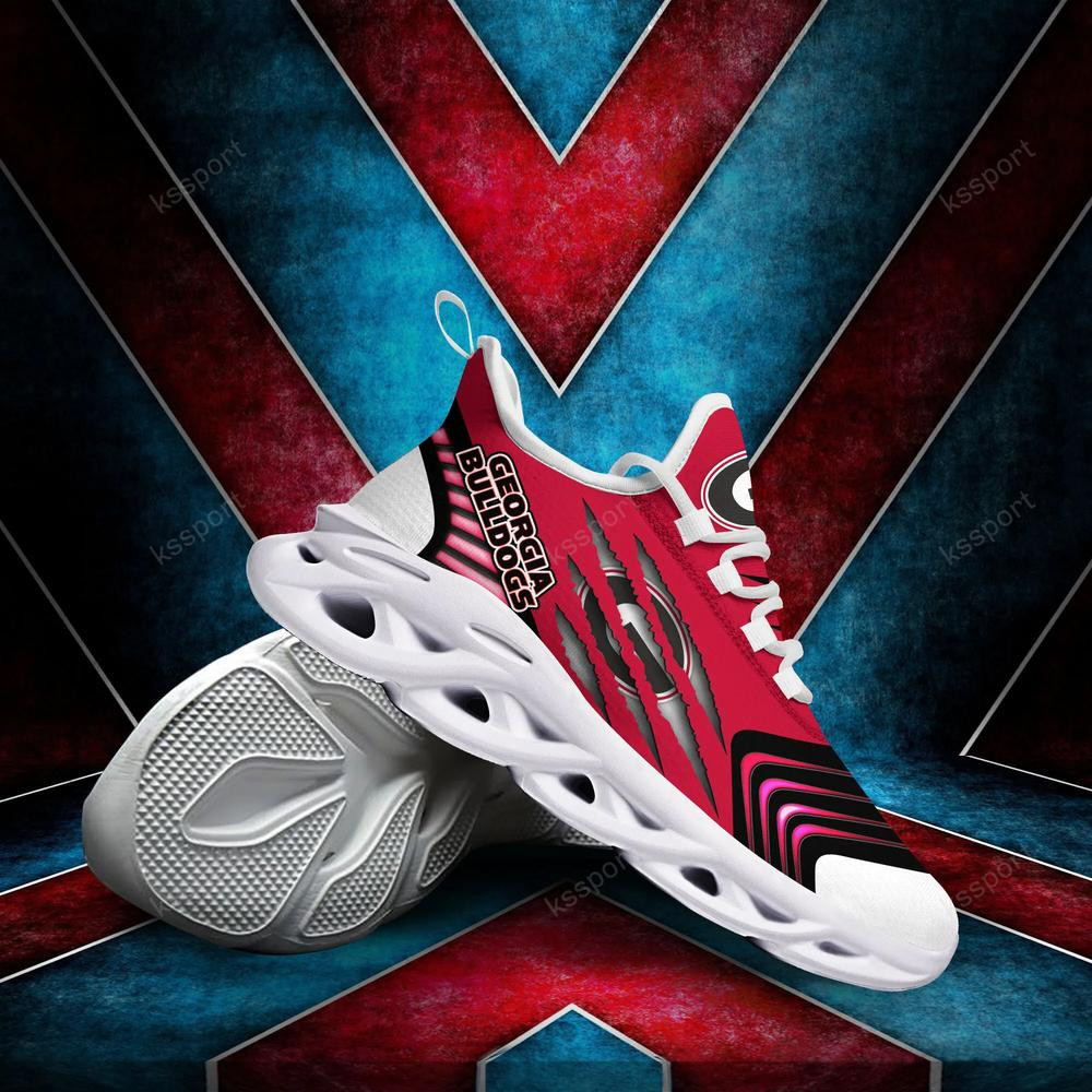 Georgia Bulldogs Max Soul Sneakers Chunky - Famjoys Georgia Bulldogs Max Soul Sneakers Chunky - Famjoys
