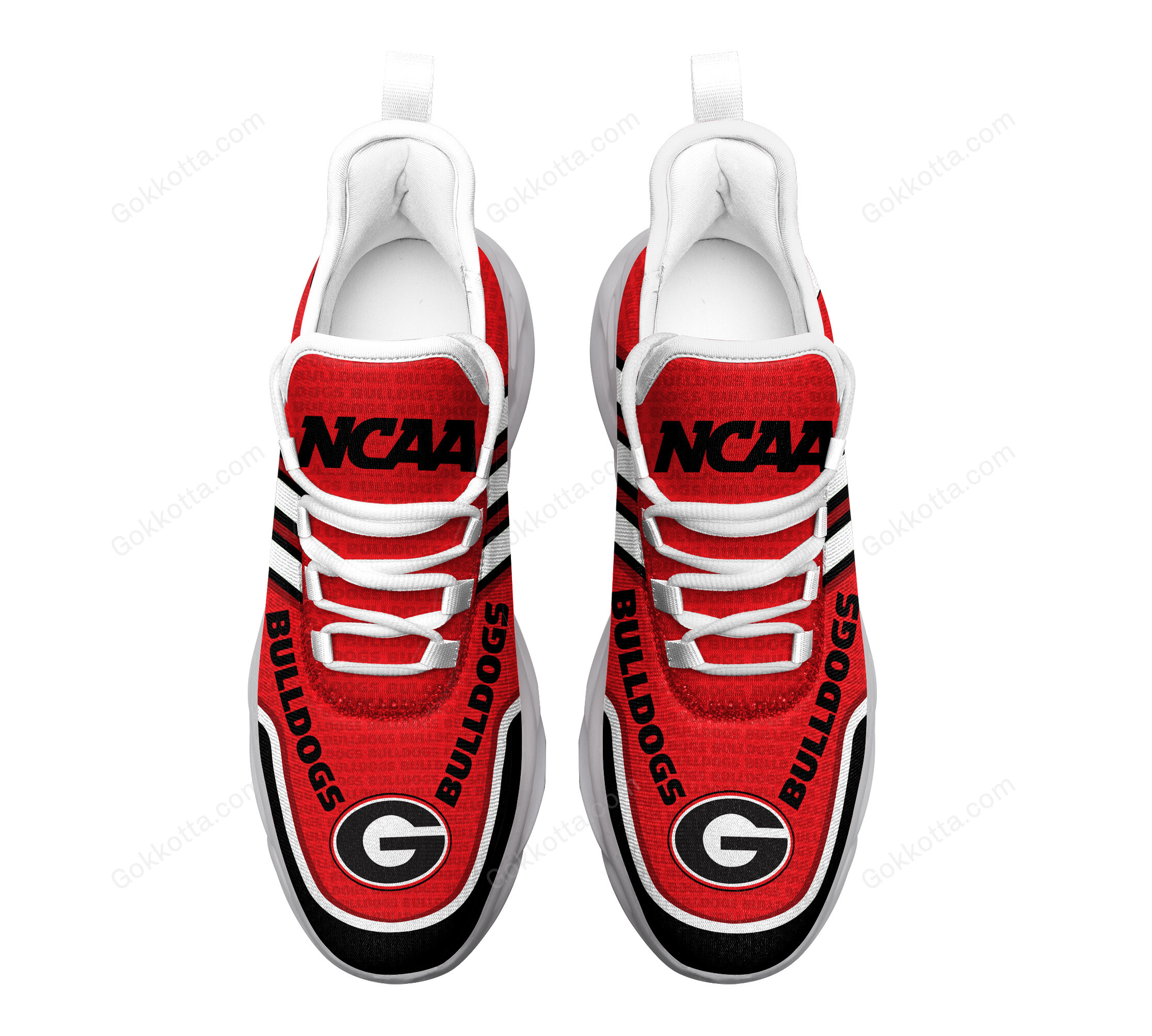 Georgia Bulldogs Personalized Max Soul Shoes THS22011101 - Famjoys Georgia Bulldogs Personalized Max Soul Shoes THS22011101 - Famjoys