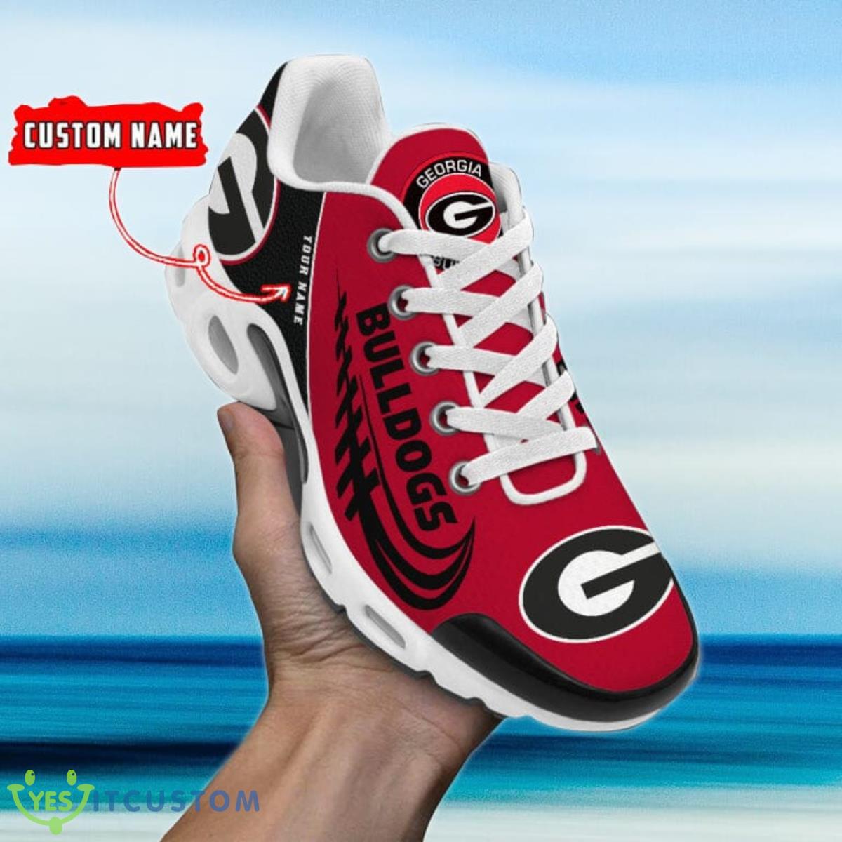 Georgia Bulldogs Personalized Name Air Cushion Sports Shoes Sneaker KLTNS220278 - Famjoys-1 Georgia Bulldogs Personalized Name Air Cushion Sports Shoes Sneaker KLTNS220278 - Famjoys-1