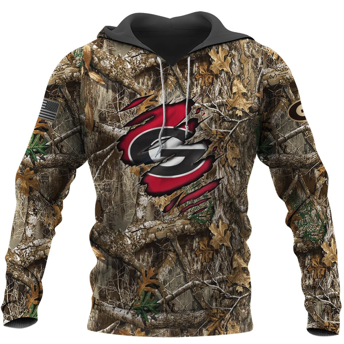 Georgia Bulldogs Realtree Hunting Camo TShirt, Hoodie, Sweatshirt, Zip Hoodie - Famjoys Georgia Bulldogs Realtree Hunting Camo TShirt, Hoodie, Sweatshirt, Zip Hoodie - Famjoys