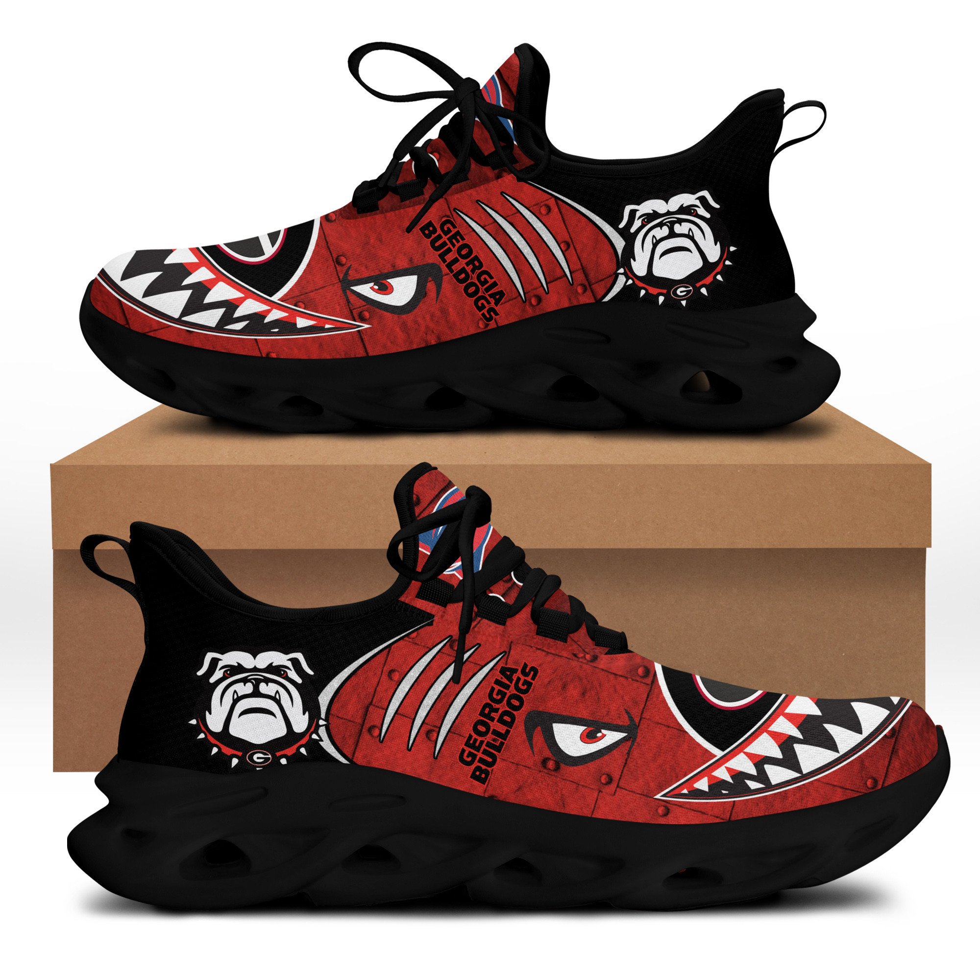 Georgia Bulldogs RN Shoes - Famjoys Georgia Bulldogs RN Shoes - Famjoys