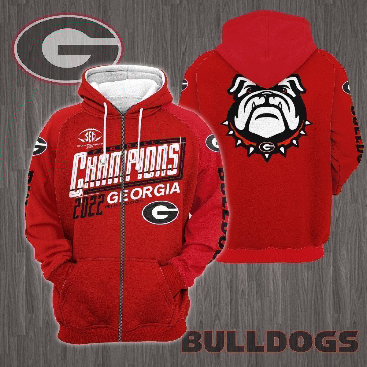 Georgia Bulldogs SEC Champions Shirt Ver 1 - Famjoys Georgia Bulldogs SEC Champions Shirt Ver 1 - Famjoys