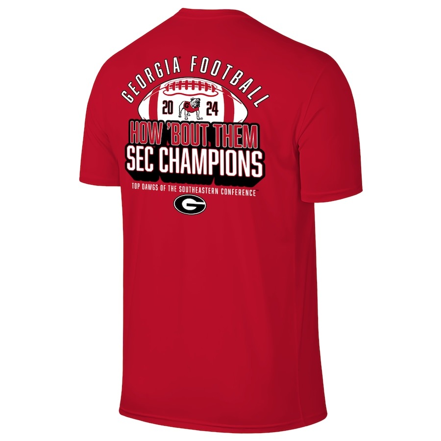 Georgia Bulldogs SEC Football Conference Champions TShirt - Famjoys Georgia Bulldogs SEC Football Conference Champions TShirt - Famjoys