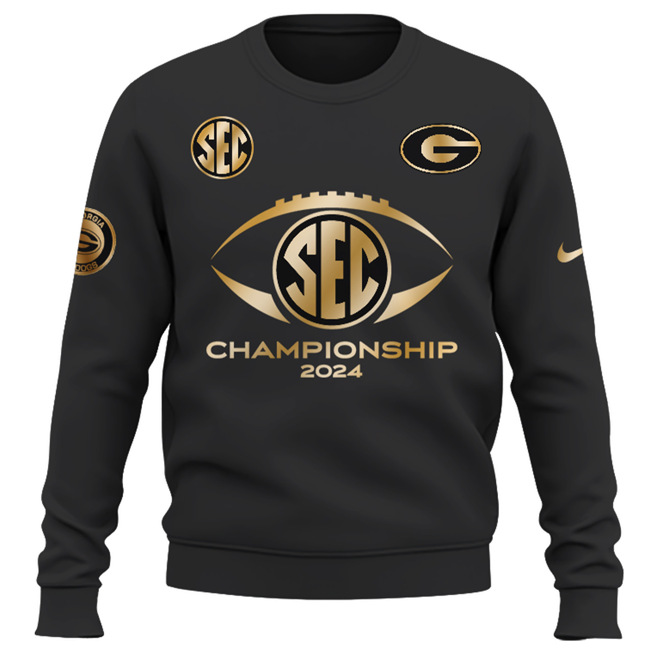 Georgia Bulldogs Southeastern Conference Champions Sweatshirt - Famjoys Georgia Bulldogs Southeastern Conference Champions Sweatshirt - Famjoys