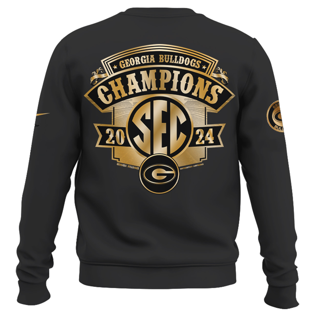 Georgia Bulldogs Southeastern Conference Champions Sweatshirt - Famjoys Georgia Bulldogs Southeastern Conference Champions Sweatshirt - Famjoys