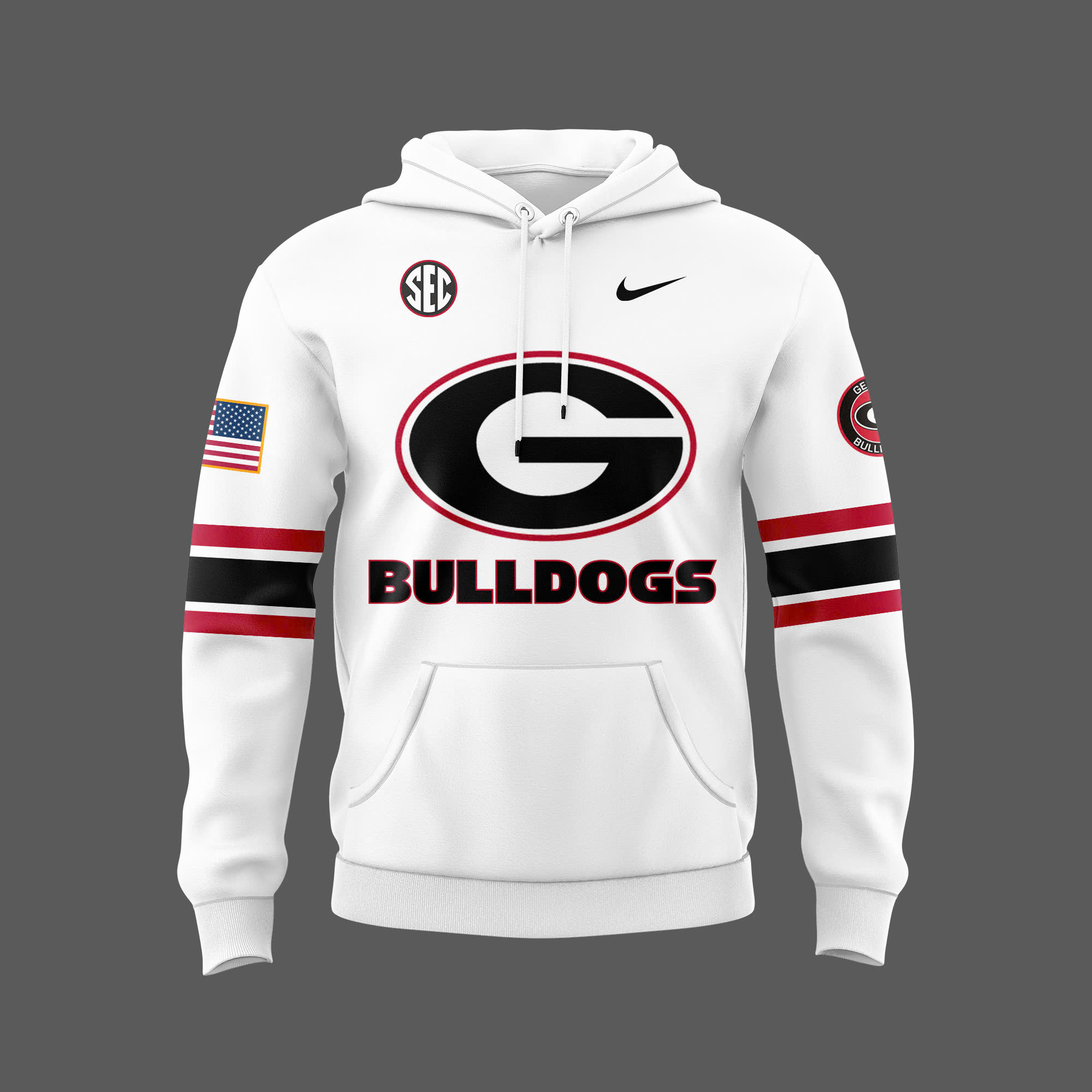 Georgia Bulldogs x Firefighter Appreciation Night Premium Hoodie - Famjoys Georgia Bulldogs x Firefighter Appreciation Night Premium Hoodie - Famjoys