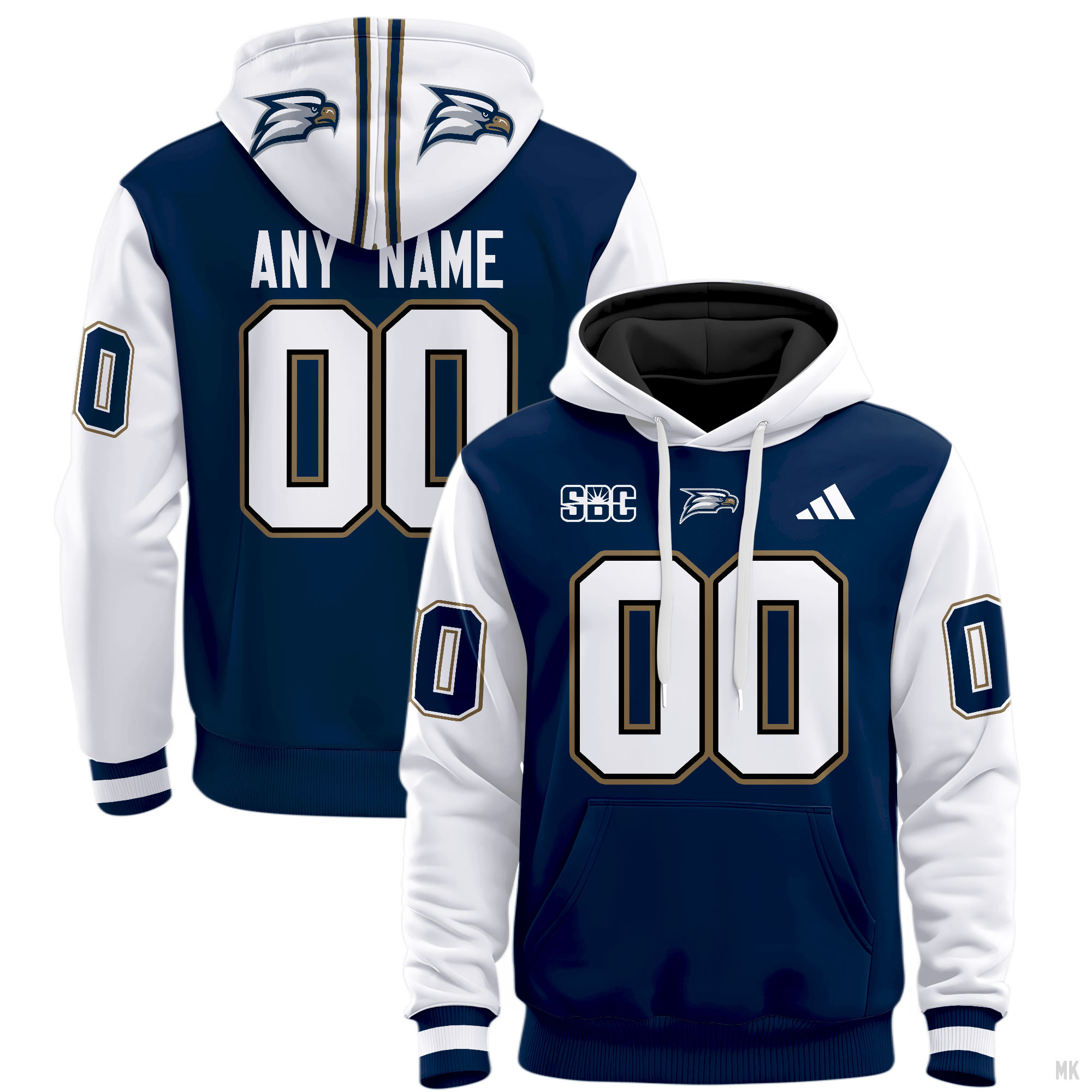 Georgia Southern Eagles Football Hoodie - Famjoys Georgia Southern Eagles Football Hoodie - Famjoys
