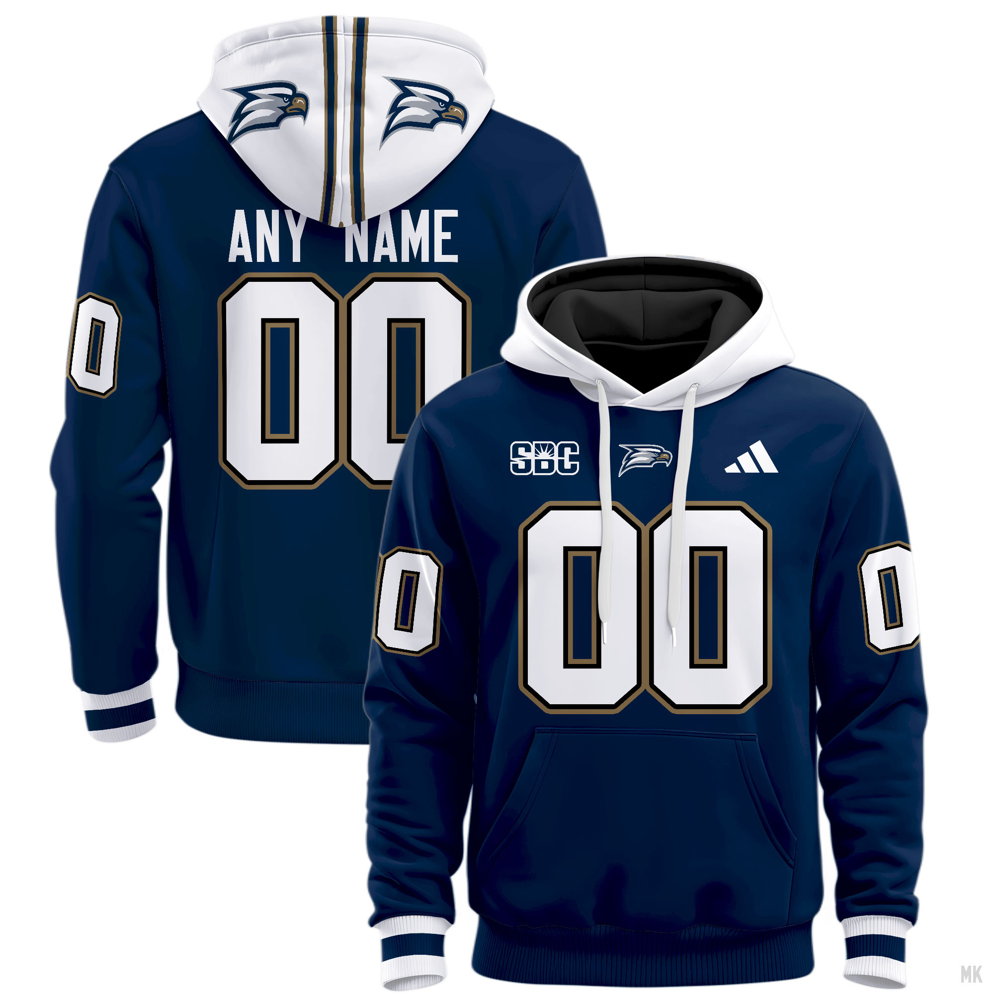 Georgia Southern Eagles Football Hoodie - Famjoys Georgia Southern Eagles Football Hoodie - Famjoys