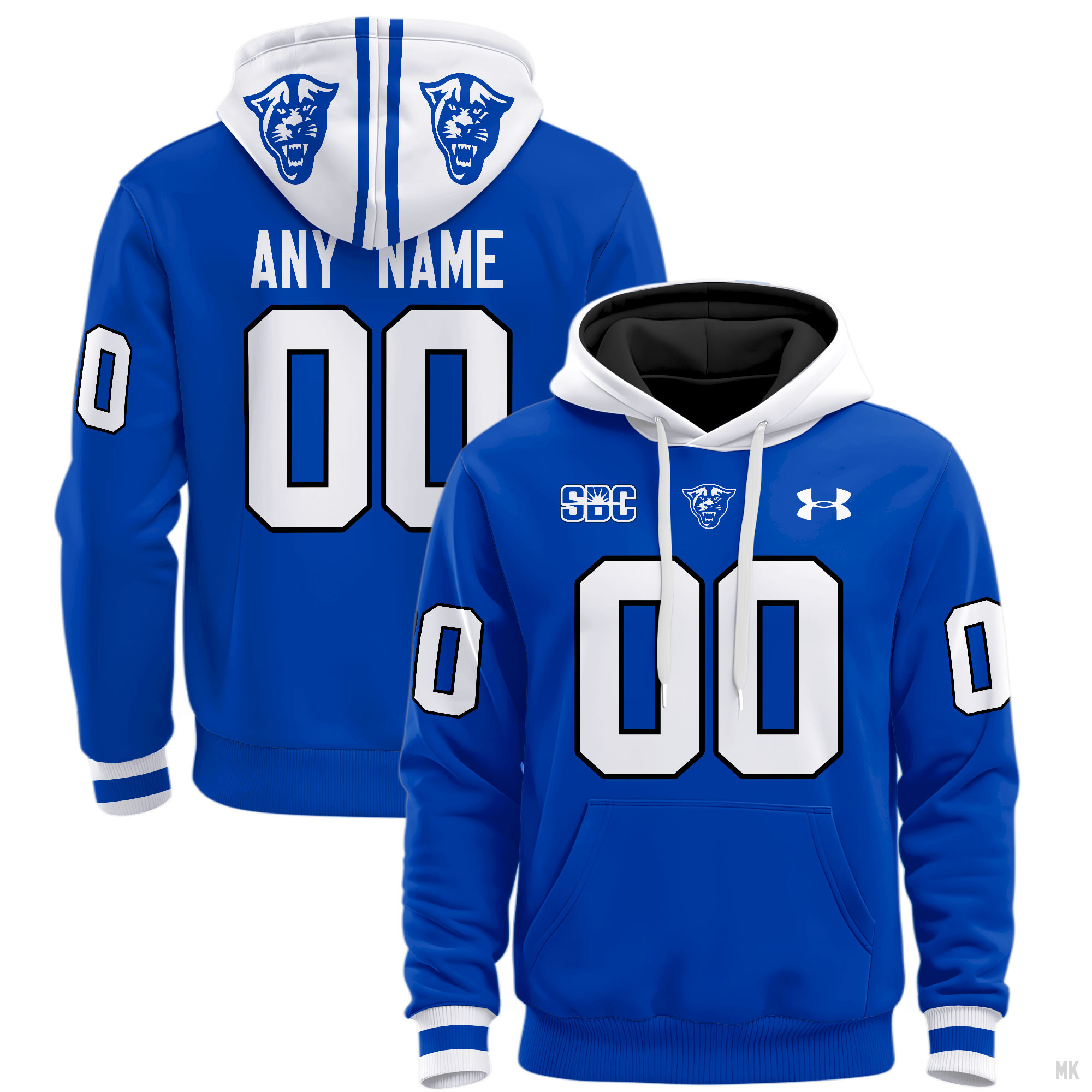 Georgia State Panthers Football Hoodie - Famjoys Georgia State Panthers Football Hoodie - Famjoys