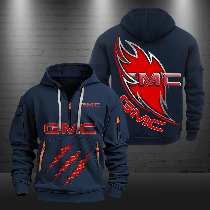 GMC New Zip Hoodie 0443 Multicolor - Famjoys GMC New Zip Hoodie 0443 Multicolor - Famjoys
