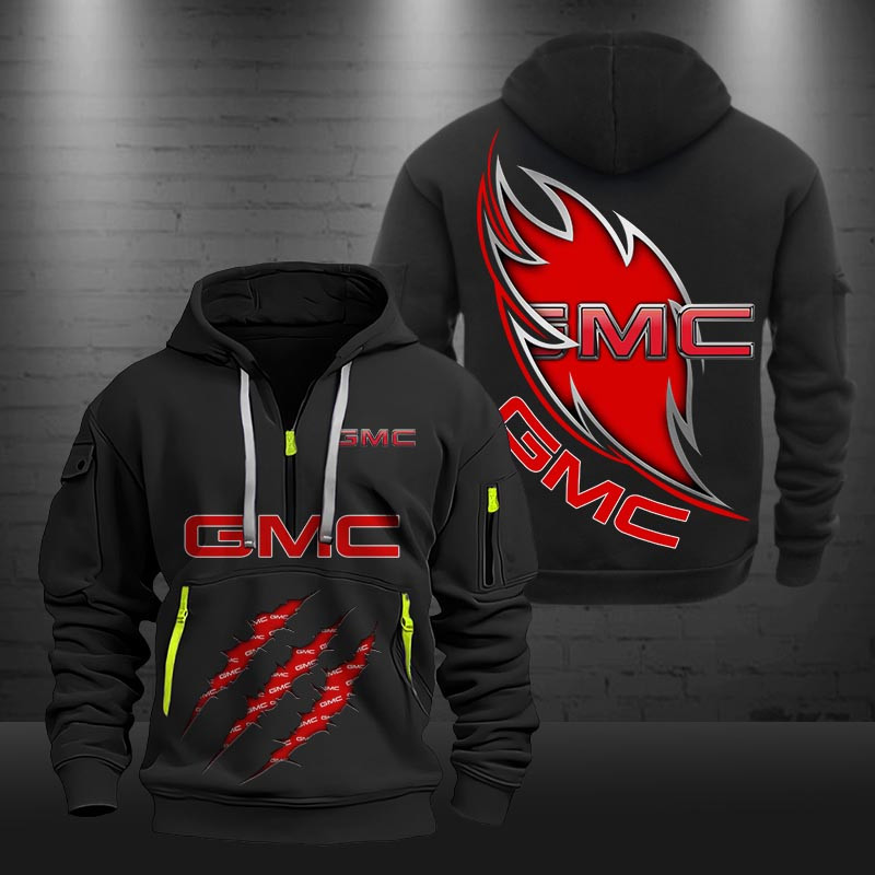 GMC New Zip Hoodie 0443 Multicolor - Famjoys GMC New Zip Hoodie 0443 Multicolor - Famjoys