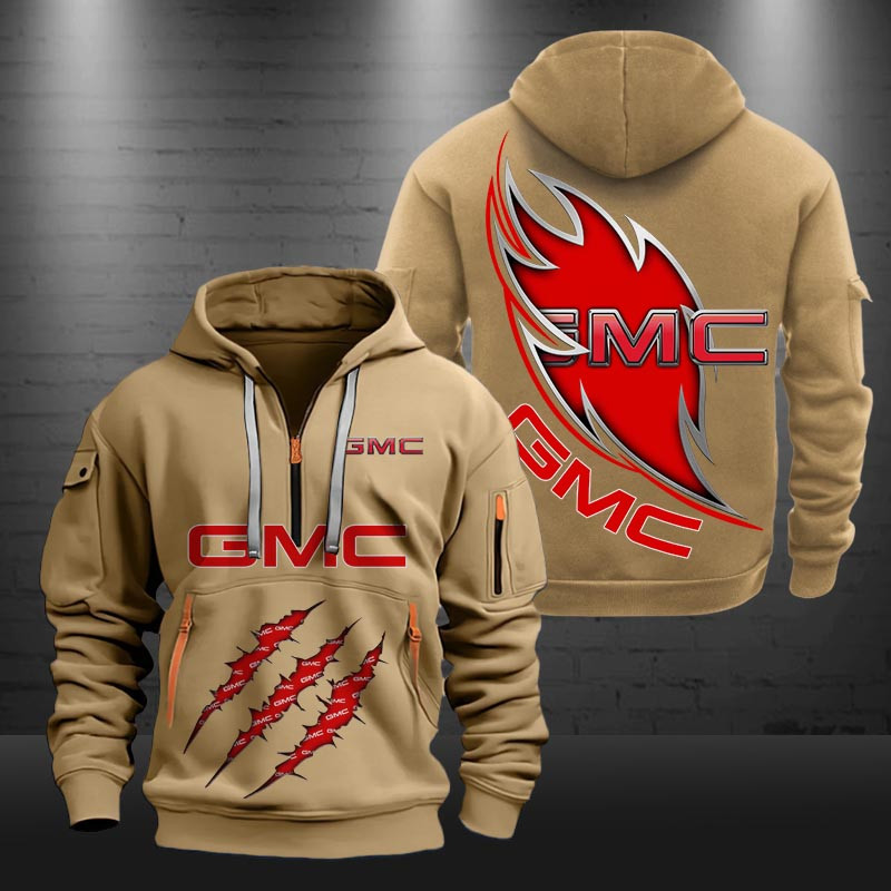 GMC New Zip Hoodie 0443 Multicolor - Famjoys GMC New Zip Hoodie 0443 Multicolor - Famjoys