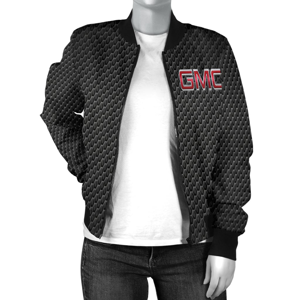 GMC Women's Bomber Jacket MT - Famjoys GMC Women's Bomber Jacket MT - Famjoys