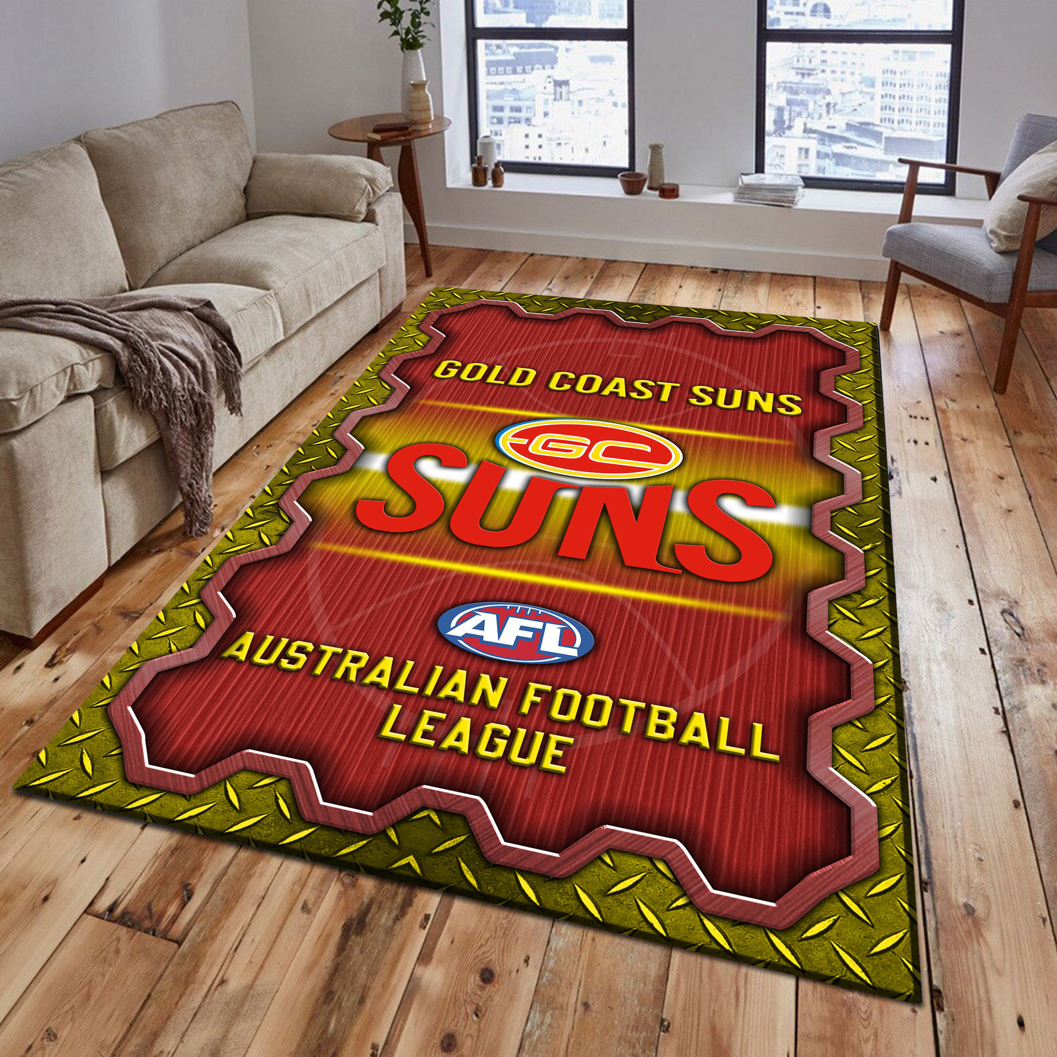 Gold Coast Suns Area Rugs 19