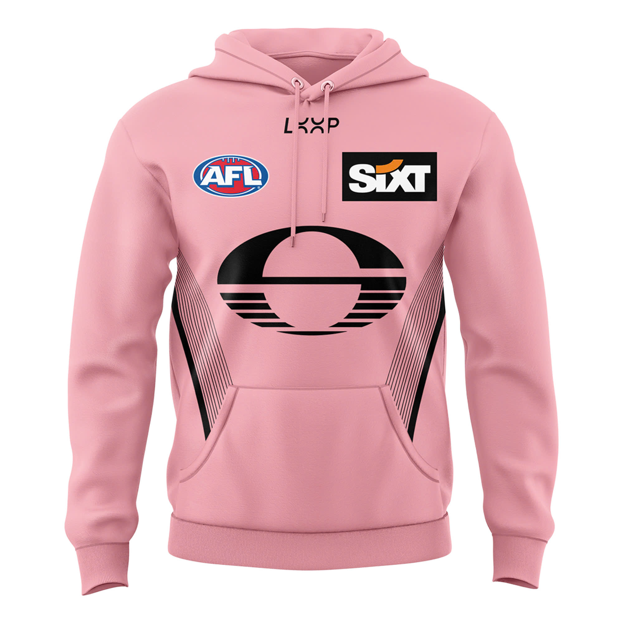 Gold Coast Suns Pink Hoodie - Famjoys Gold Coast Suns Pink Hoodie - Famjoys