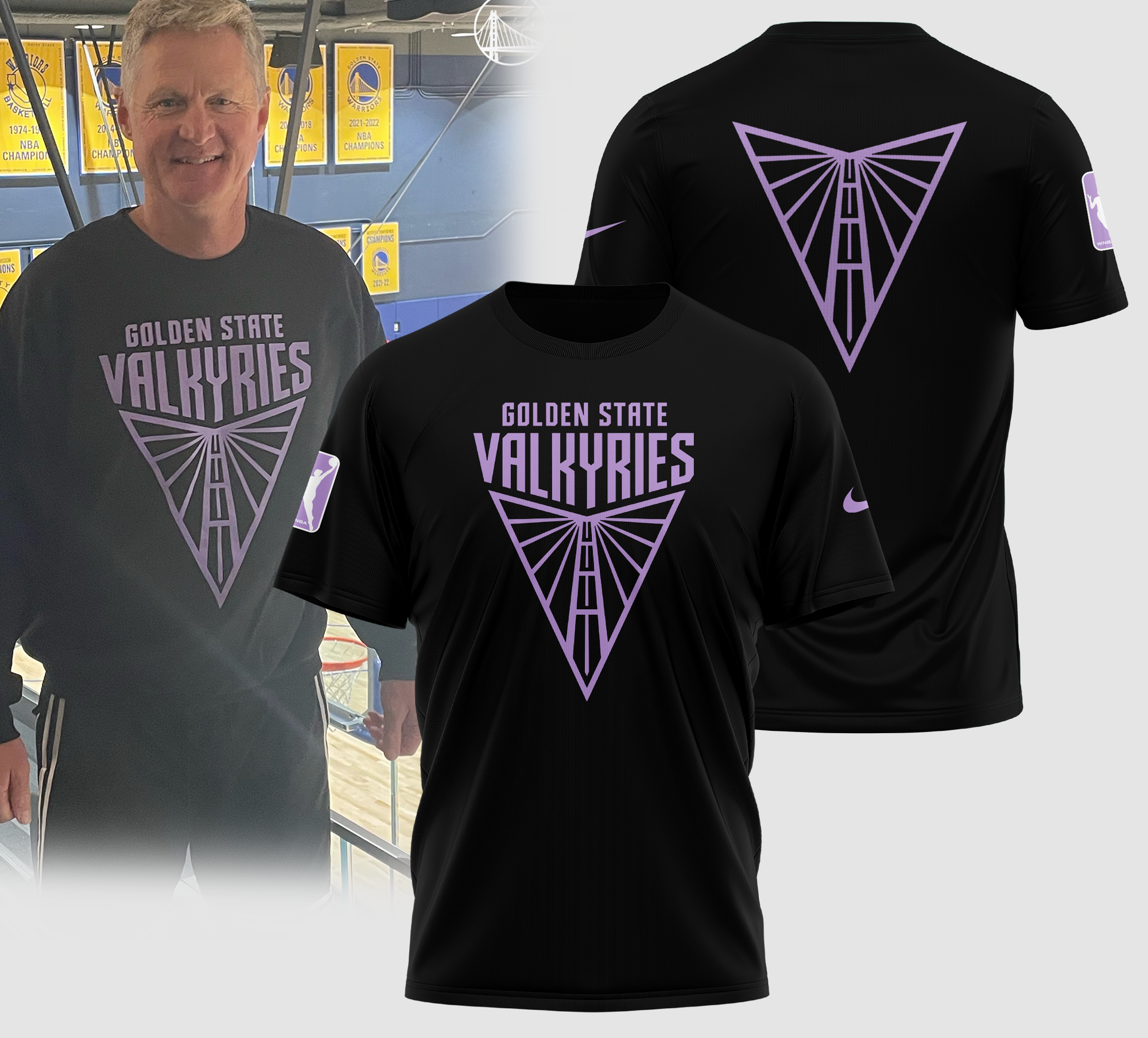 Golden State Valkyries T Shirt - Famjoys Golden State Valkyries T Shirt - Famjoys