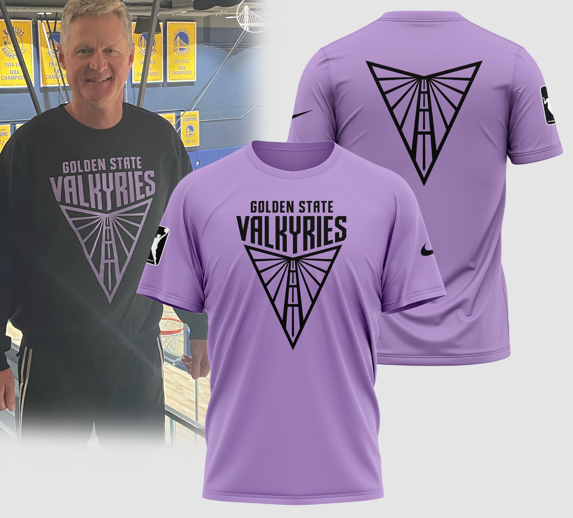 Golden State Valkyries T Shirt - Famjoys Golden State Valkyries T Shirt - Famjoys
