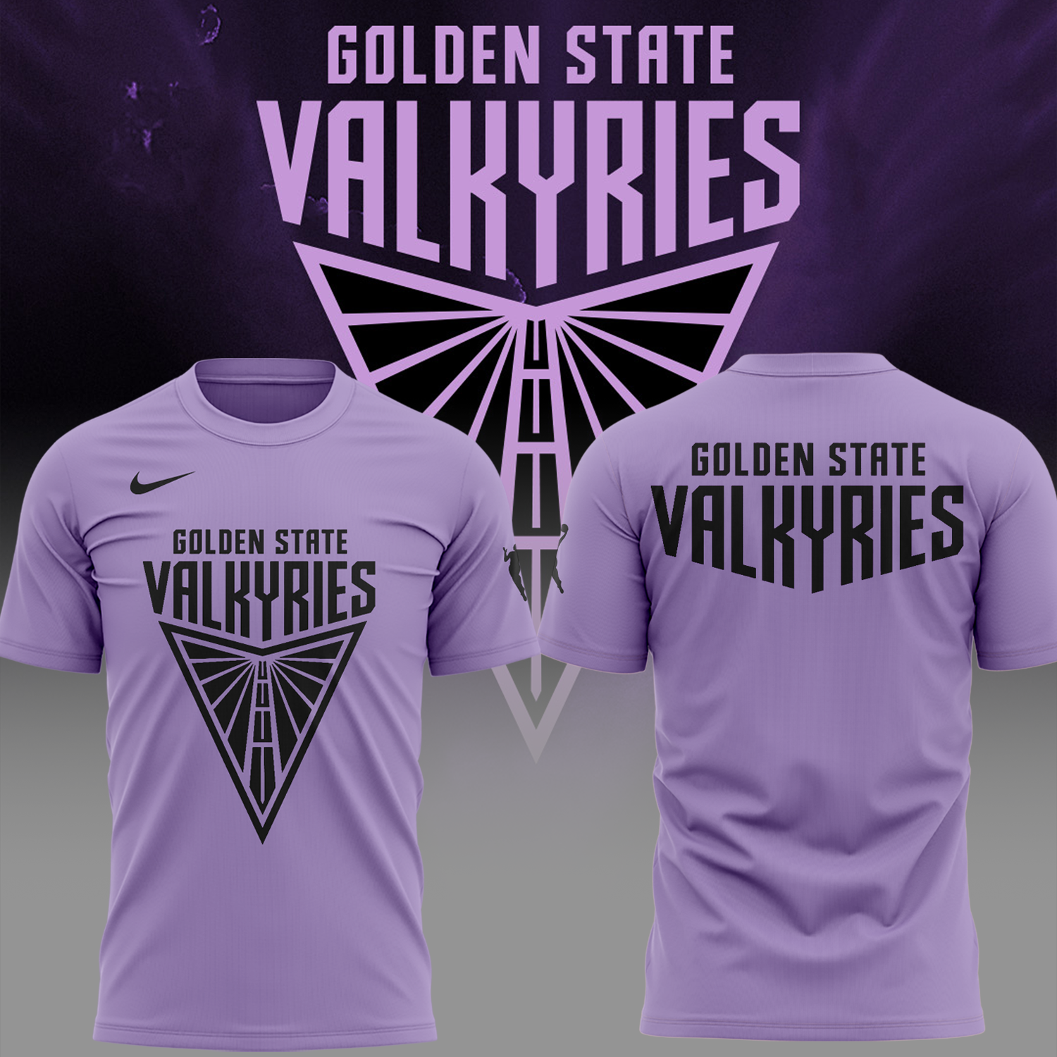 Golden State Valkyries WNBA Purple Unisex T-Shirt - Famjoys Golden State Valkyries WNBA Purple Unisex T-Shirt - Famjoys