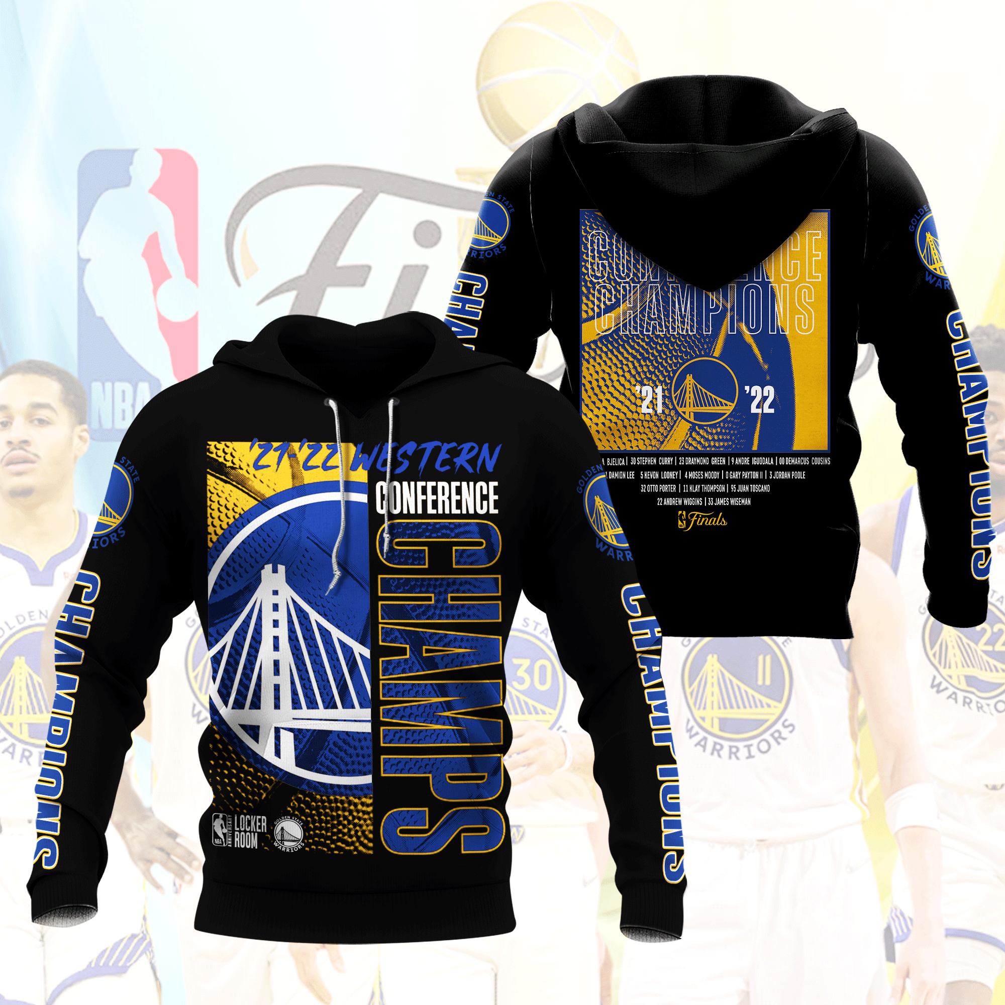 Golden State Warriors 2022 Western Conference Champions - Famjoys Golden State Warriors 2022 Western Conference Champions - Famjoys