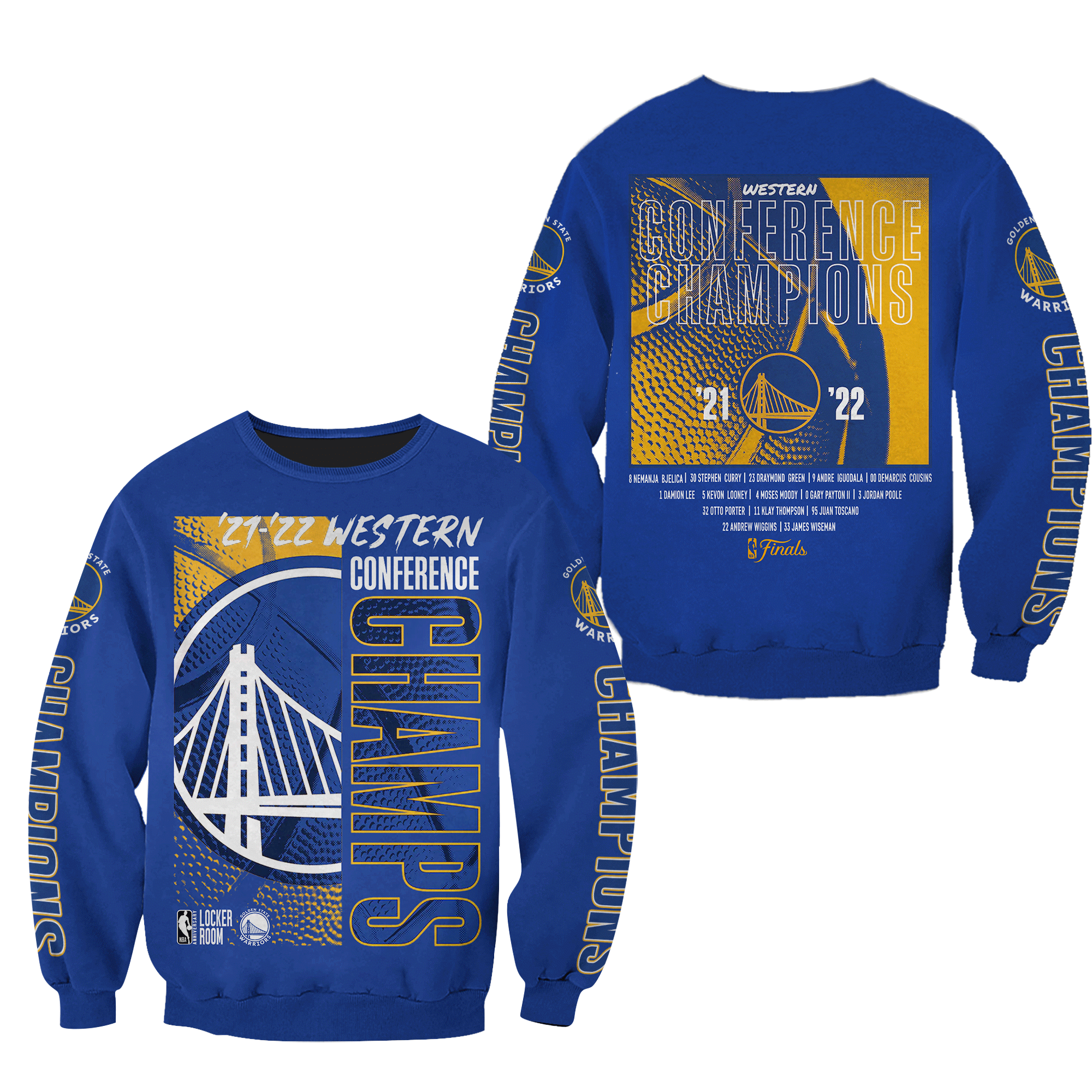 Golden State Warriors 2022 Western Conference Champions Shirt - Famjoys Golden State Warriors 2022 Western Conference Champions Shirt - Famjoys
