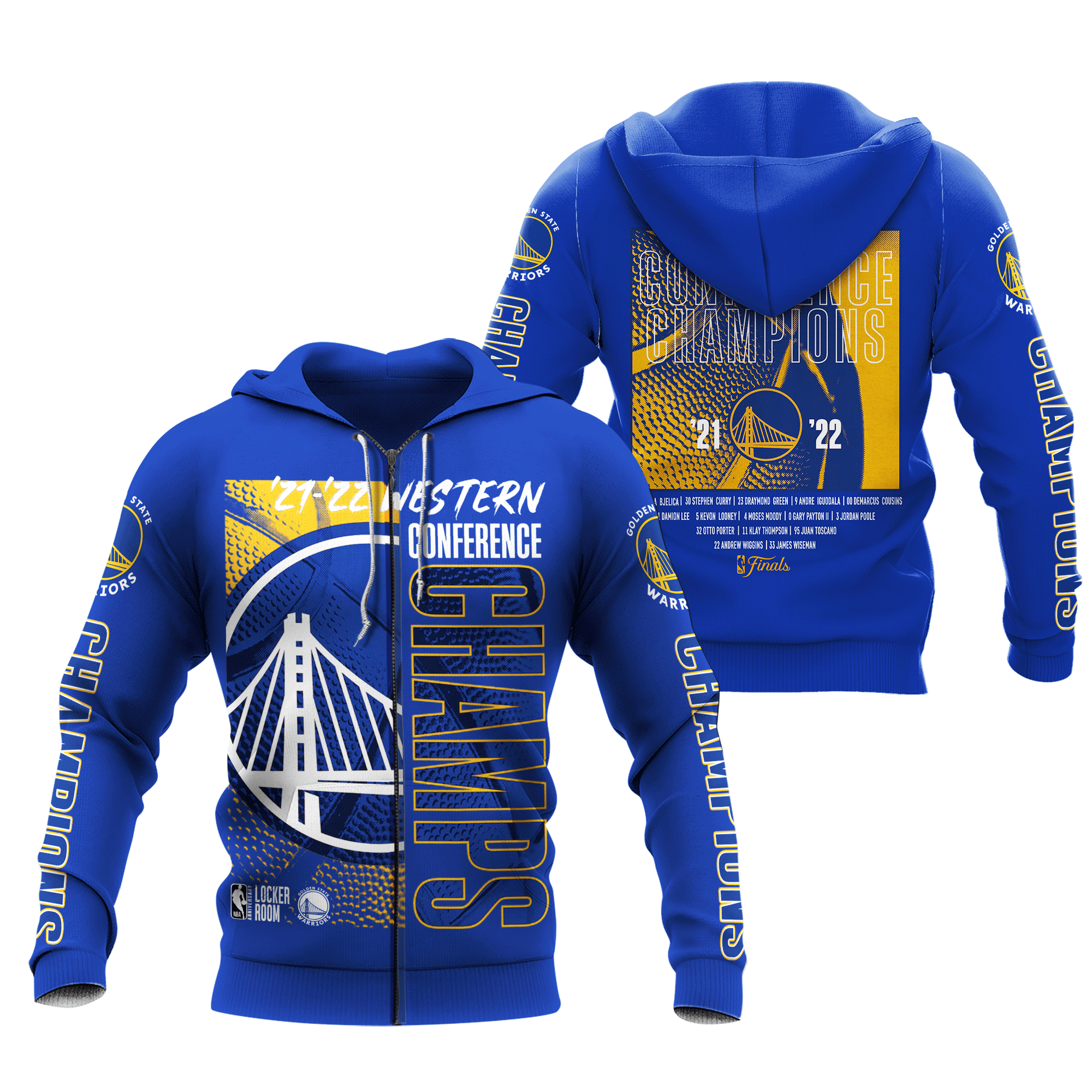 Golden State Warriors 2022 Western Conference Champions Shirt - Famjoys Golden State Warriors 2022 Western Conference Champions Shirt - Famjoys