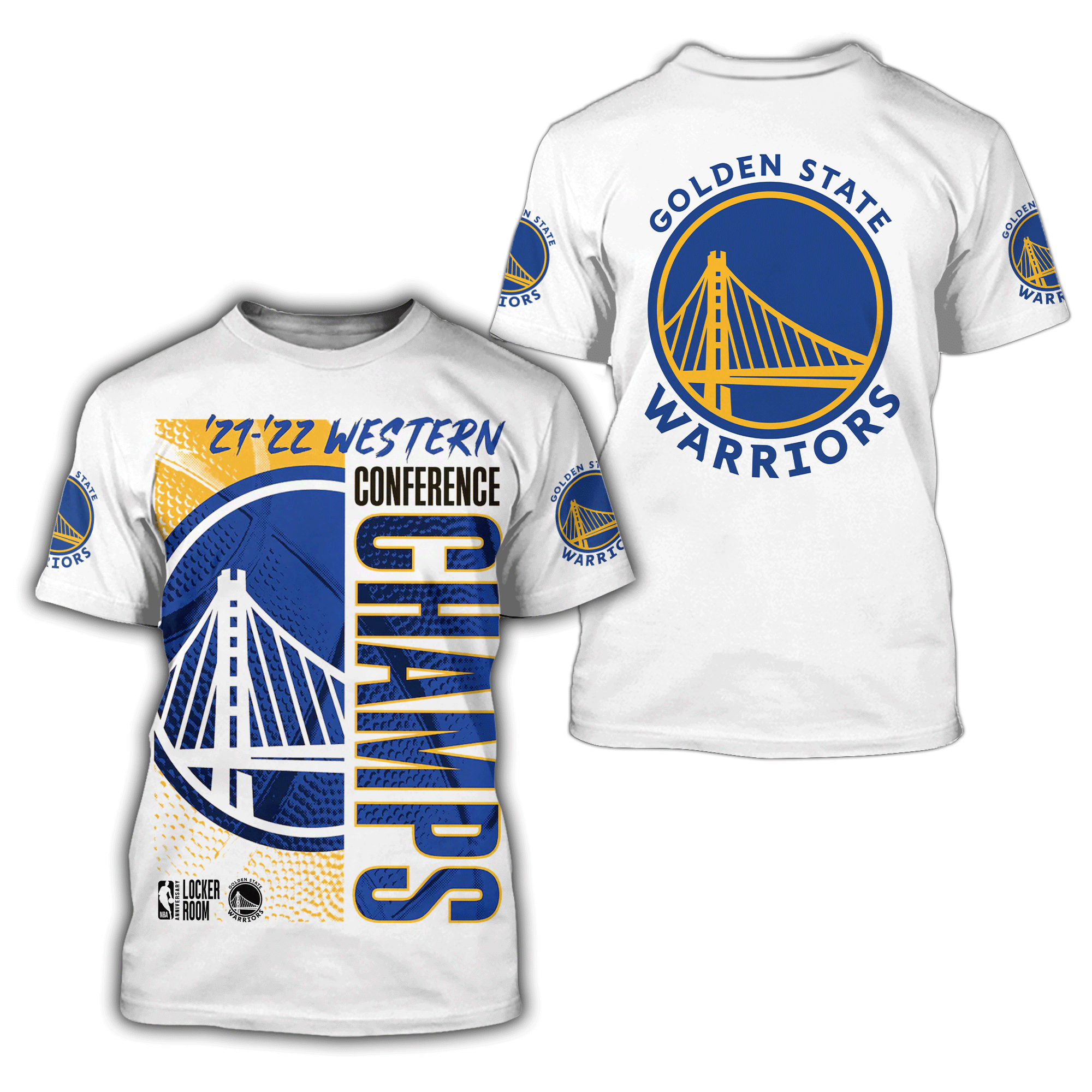 Golden State Warriors 2022 Western Conference Champions Shirt - Famjoys Golden State Warriors 2022 Western Conference Champions Shirt - Famjoys