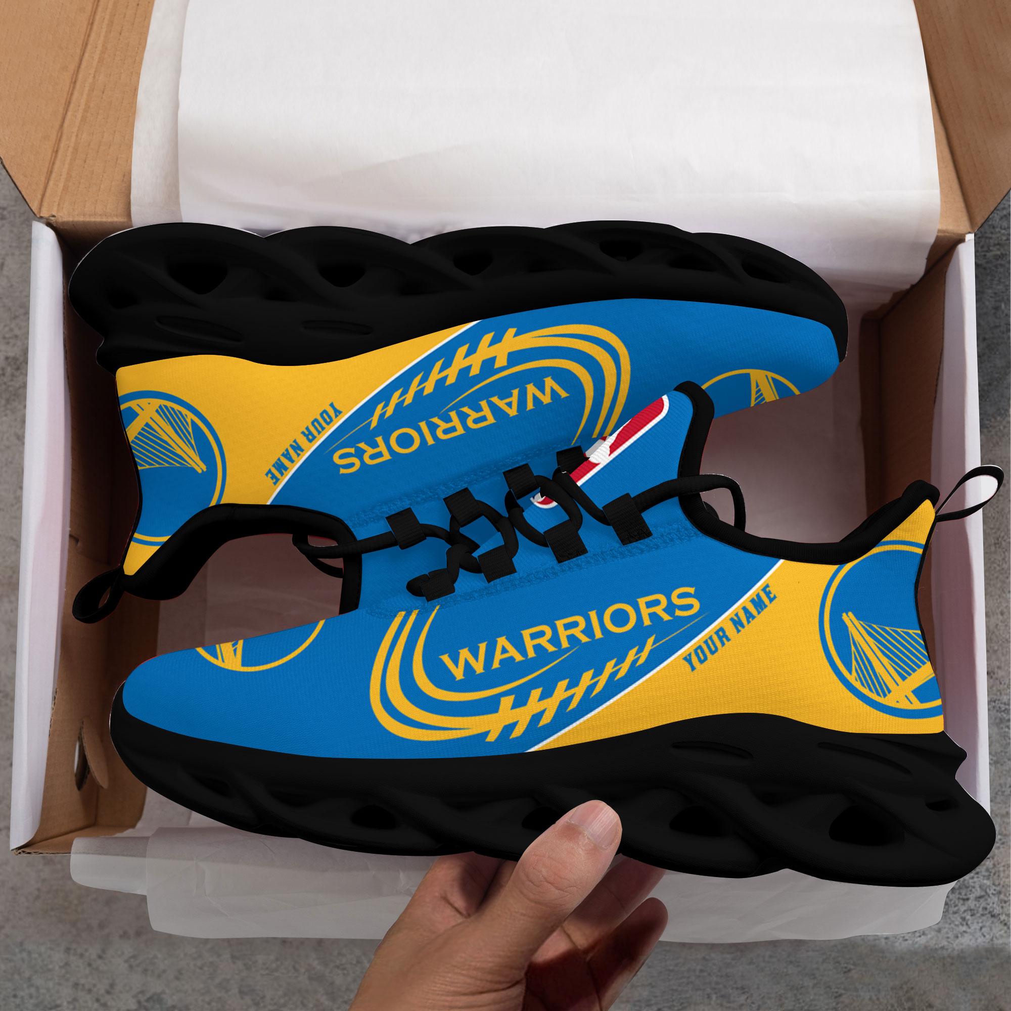 Golden State Warriors Max Soul Shoes - Famjoys Golden State Warriors Max Soul Shoes - Famjoys