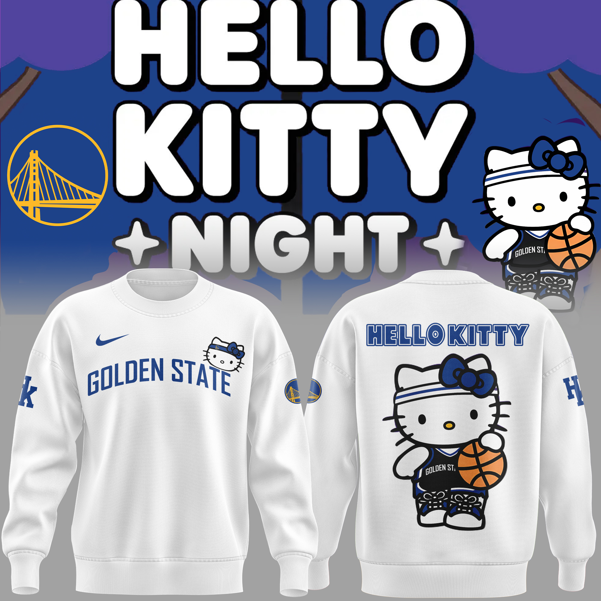 Golden State Warriors White Hoodie 2024 - Famjoys Golden State Warriors White Hoodie 2024 - Famjoys