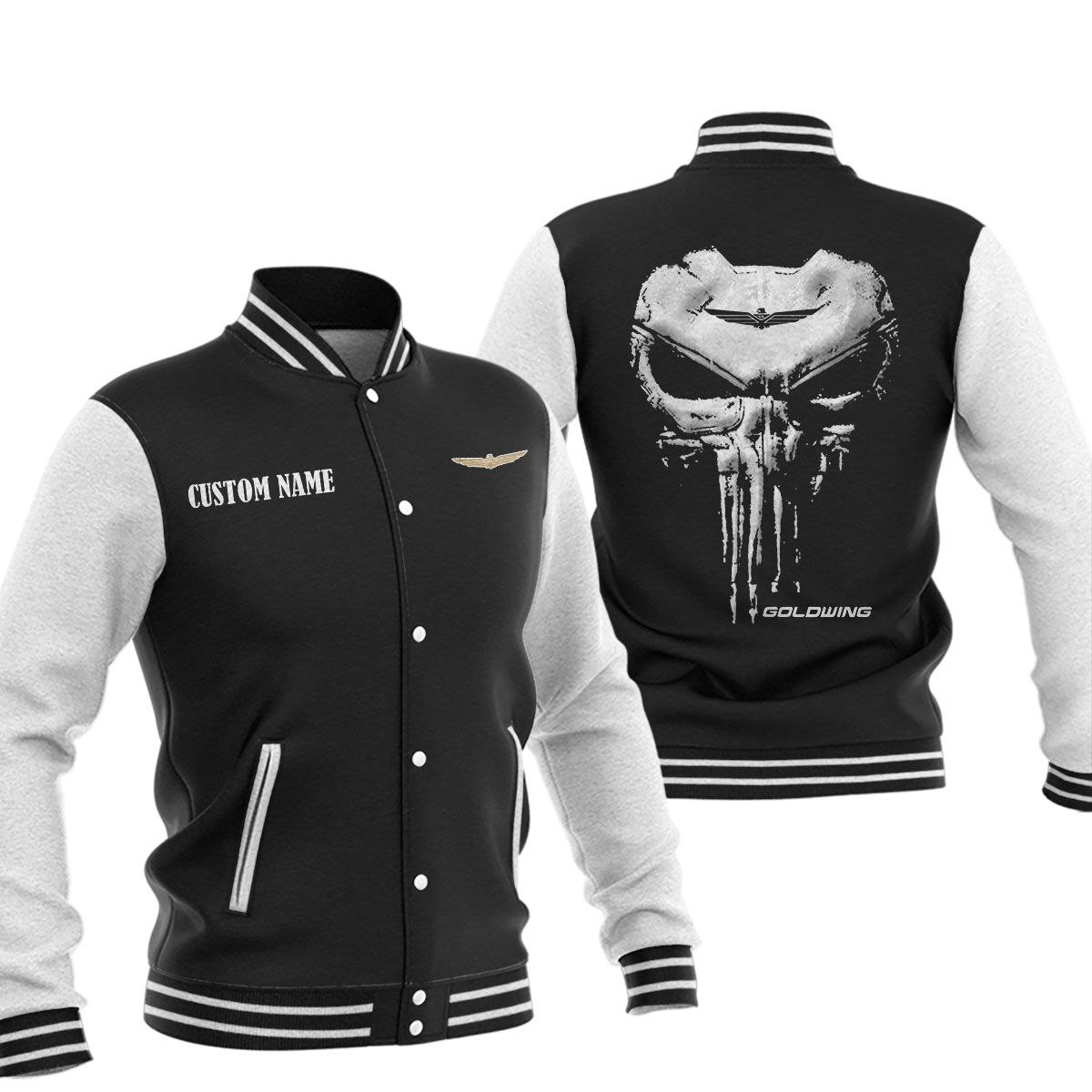 Goldwing Baseball Jacket, Multicolor 