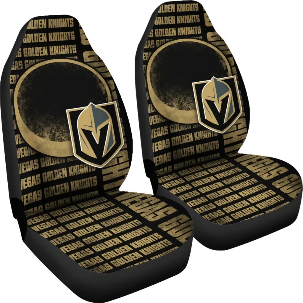Gorgeous The Victory Vegas Golden Knights Car Seat Covers - Famjoys Gorgeous The Victory Vegas Golden Knights Car Seat Covers - Famjoys