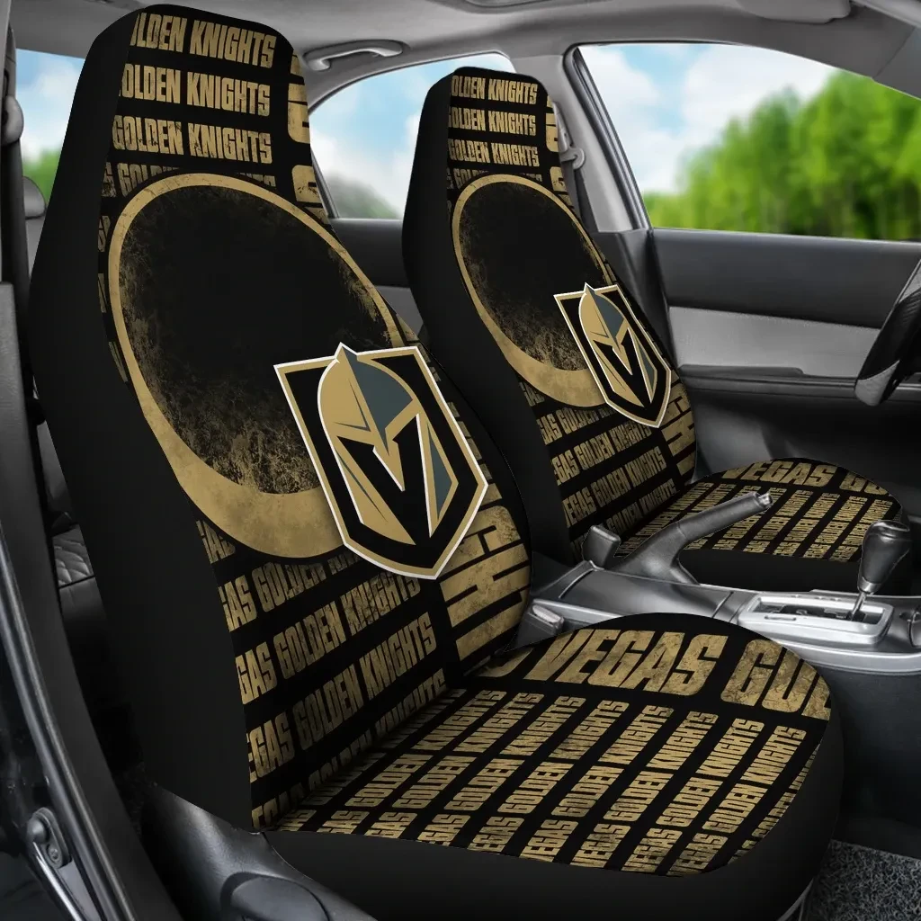 Gorgeous The Victory Vegas Golden Knights Car Seat Covers - Famjoys Gorgeous The Victory Vegas Golden Knights Car Seat Covers - Famjoys
