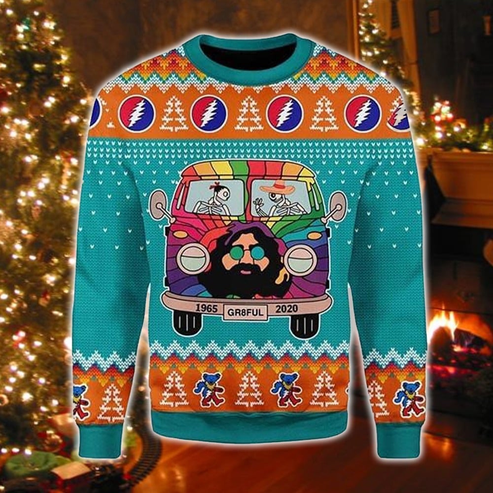 Grateful Dead Ugly Sweater - Famjoys Grateful Dead Ugly Sweater - Famjoys