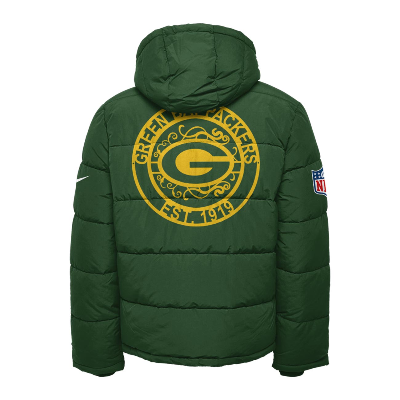 Green Bay Packer Down Jacket - Famjoys Green Bay Packer Down Jacket - Famjoys