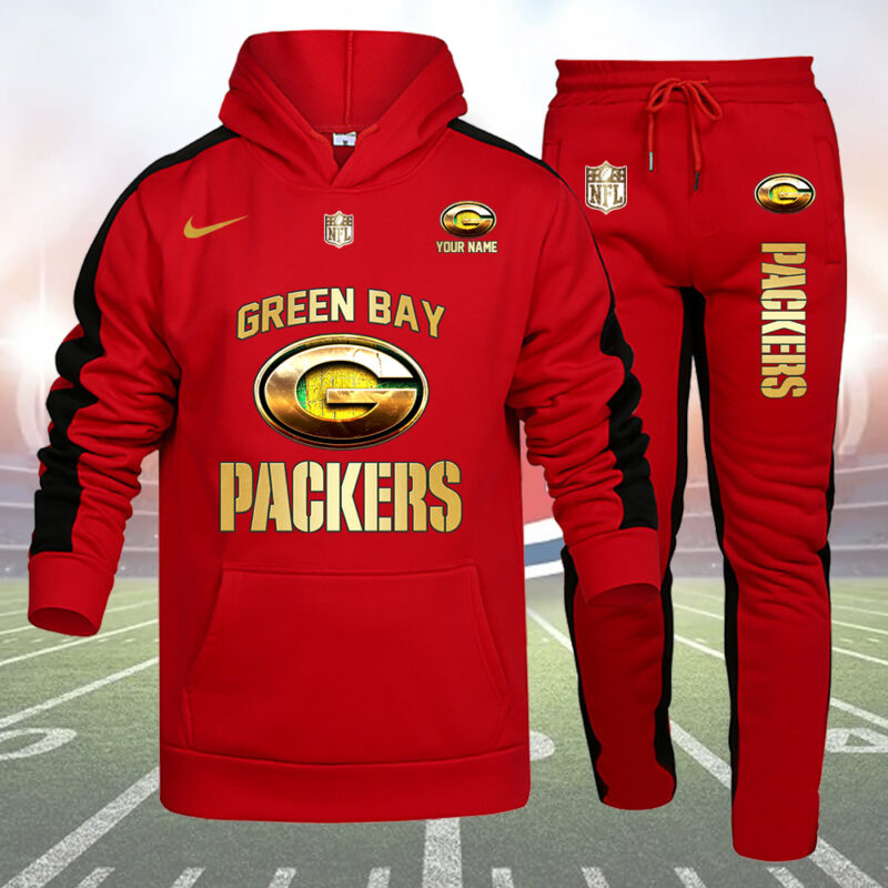 Green Bay Packers-32 Teams Personlized Golden Logo Hoodie Set-SP11012472ID03 - Famjoys Green Bay Packers-32 Teams Personlized Golden Logo Hoodie Set-SP11012472ID03 - Famjoys