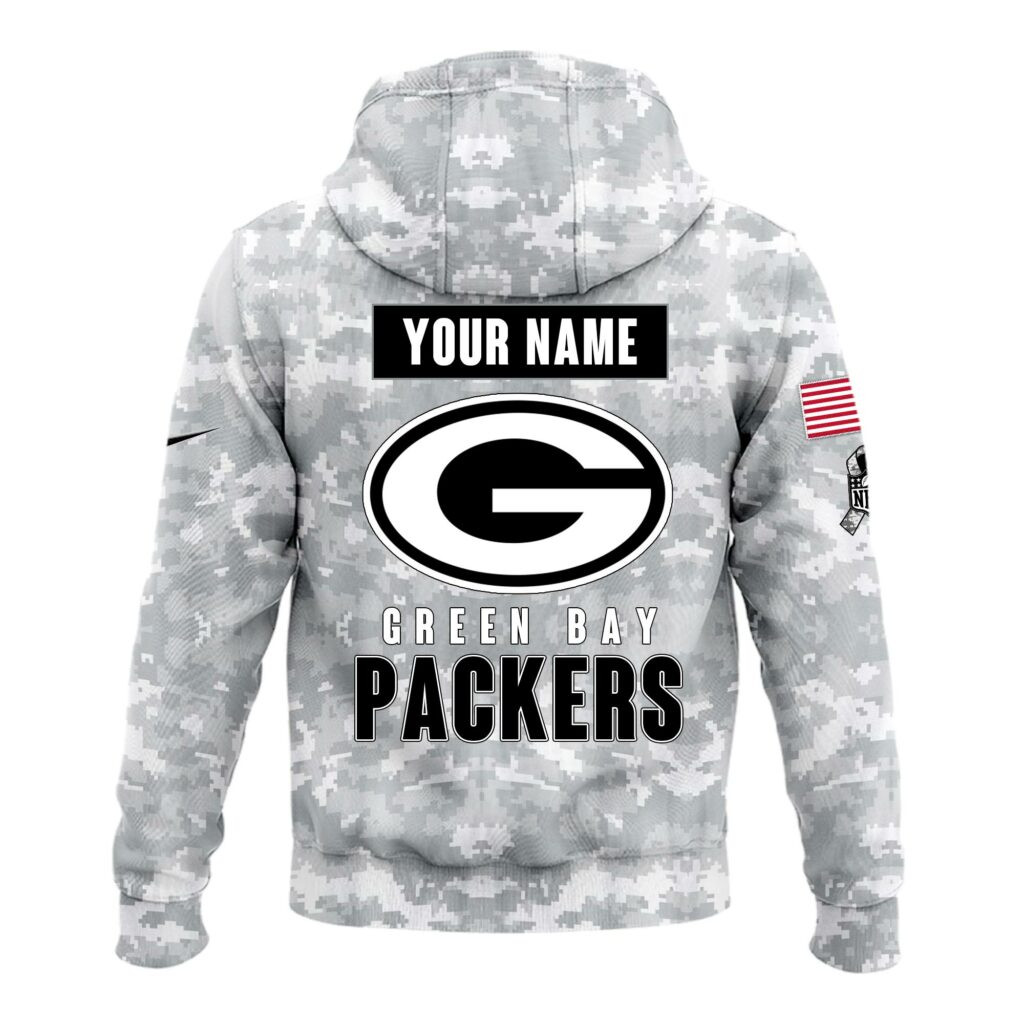 Green Bay Packers Arctic Camo Salute to Service Club Hoodie Edition - Famjoys Green Bay Packers Arctic Camo Salute to Service Club Hoodie Edition - Famjoys
