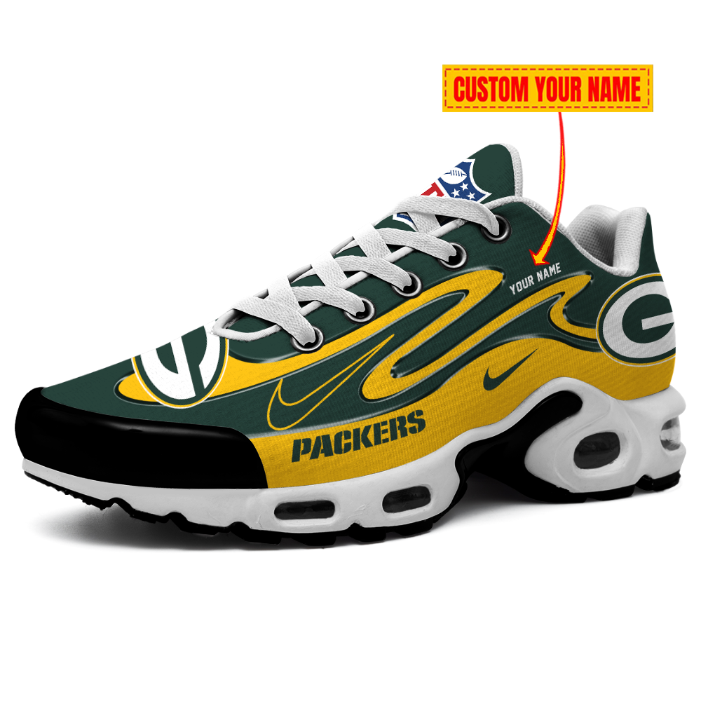 Green Bay Packers-Best Gift For Fans Double Swoosh Personalized H56 Shoes-SP28122312ID02DS01 - Famjoys Green Bay Packers-Best Gift For Fans Double Swoosh Personalized H56 Shoes-SP28122312ID02DS01 - Famjoys