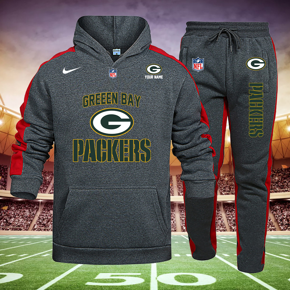 Green Bay Packers Hoodie Set - Famjoys Green Bay Packers Hoodie Set - Famjoys