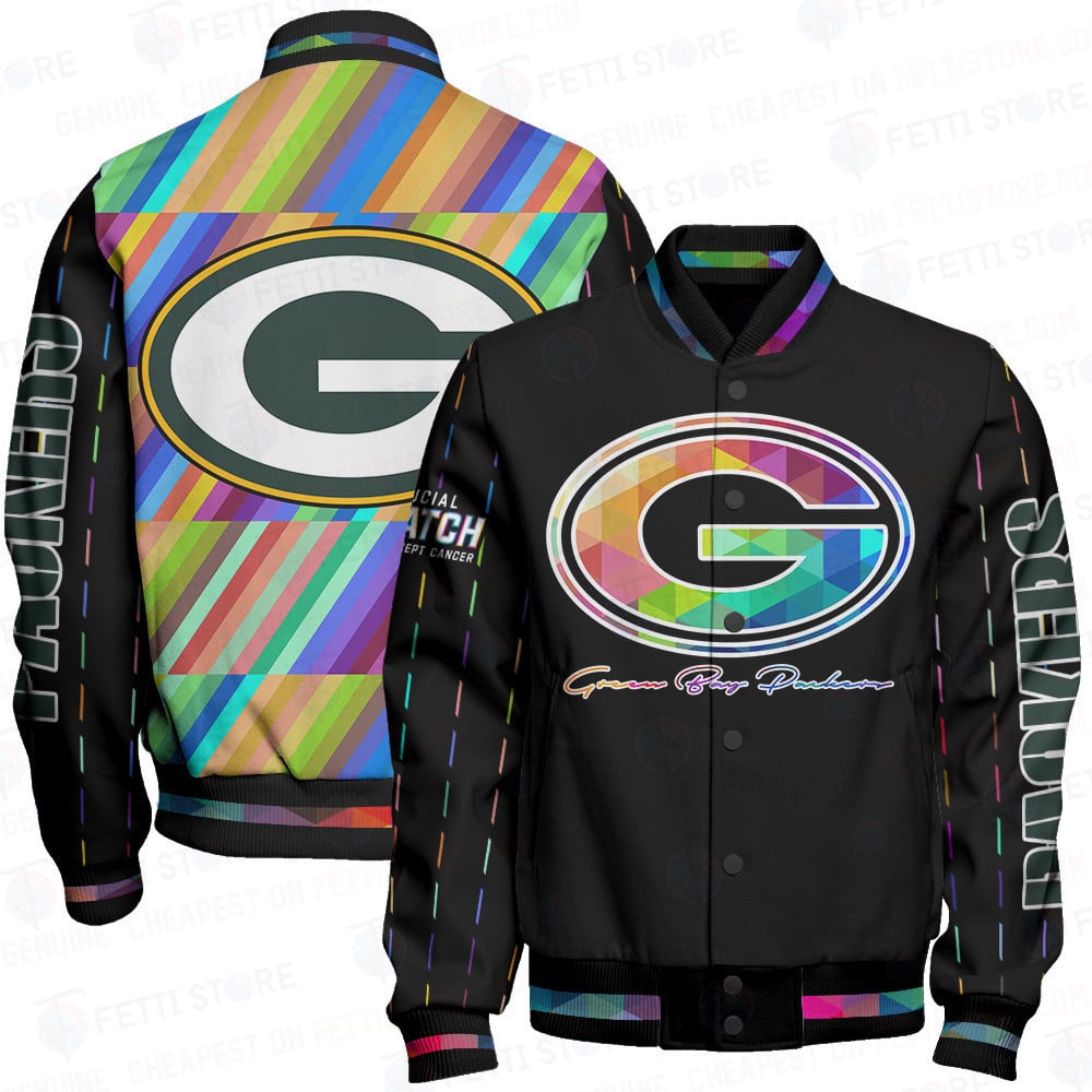 Green Bay Packers - National Football League AOP Varsity Jacket V2 - Famjoys Green Bay Packers - National Football League AOP Varsity Jacket V2 - Famjoys
