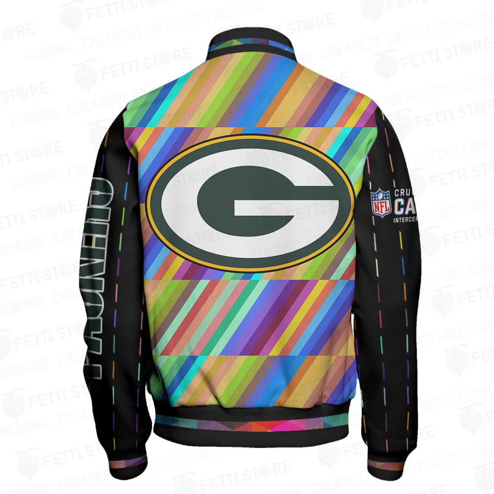 Green Bay Packers - National Football League AOP Varsity Jacket V2 - Famjoys Green Bay Packers - National Football League AOP Varsity Jacket V2 - Famjoys