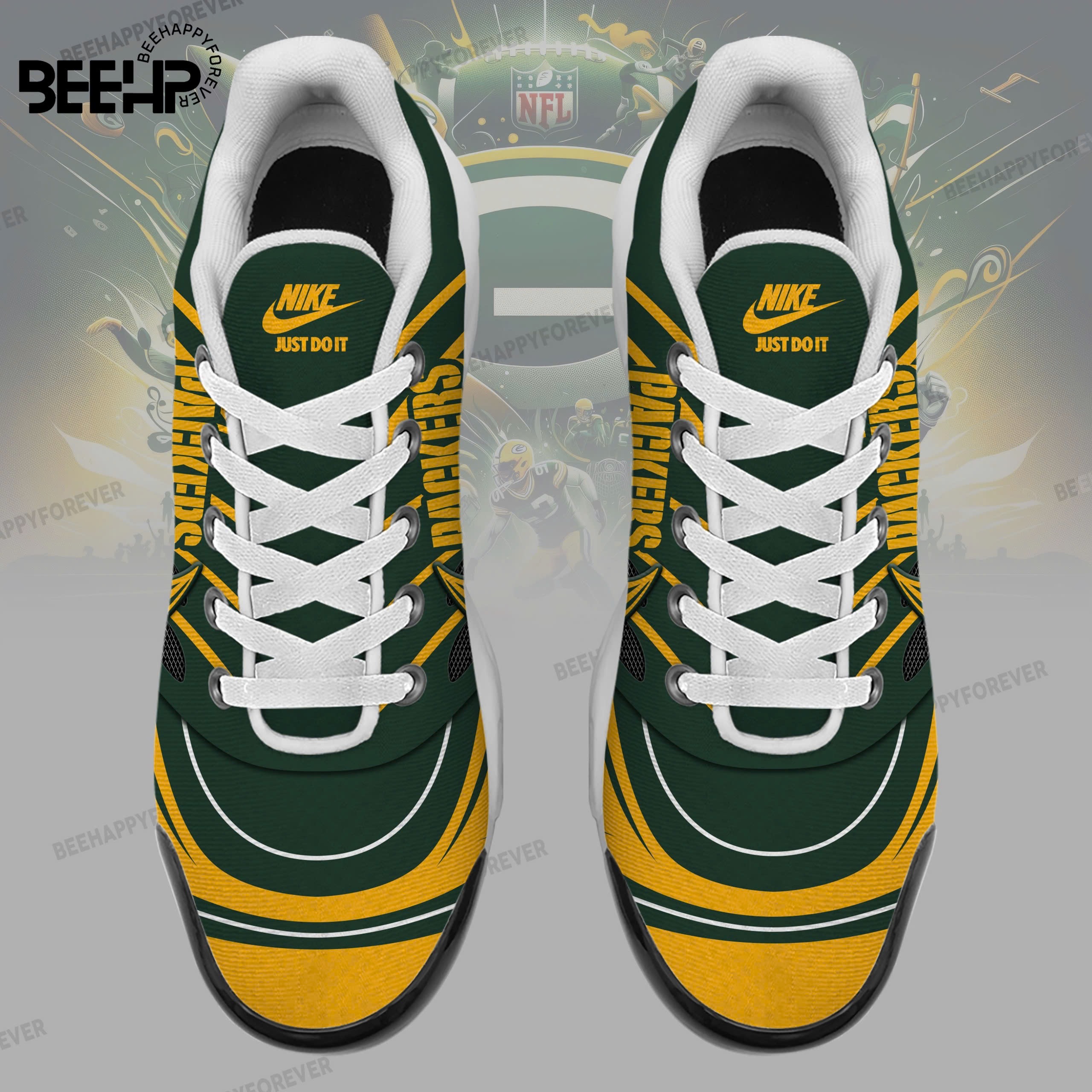 Green Bay Packers New Shoes - Famjoys Green Bay Packers New Shoes - Famjoys