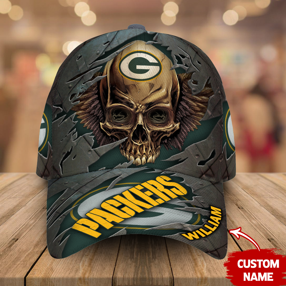 Green Bay Packers-Personalized Skull Cap V2-SPCAPA0109012 - Famjoys Green Bay Packers-Personalized Skull Cap V2-SPCAPA0109012 - Famjoys