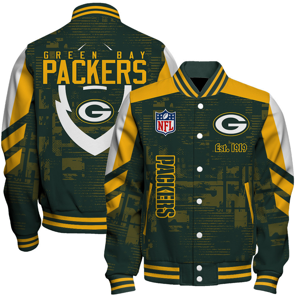 Green Bay Packers - Proud To Be Different Unisex Varsity Jacket - Famjoys Green Bay Packers - Proud To Be Different Unisex Varsity Jacket - Famjoys