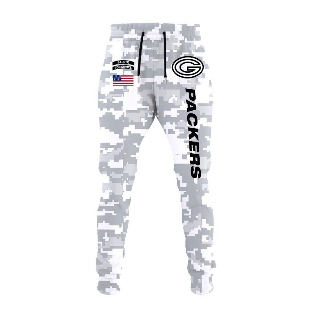 Green Bay Packers Salute to Service Club Fleece Pullover Arctic Camo Hoodie - Famjoys Green Bay Packers Salute to Service Club Fleece Pullover Arctic Camo Hoodie - Famjoys