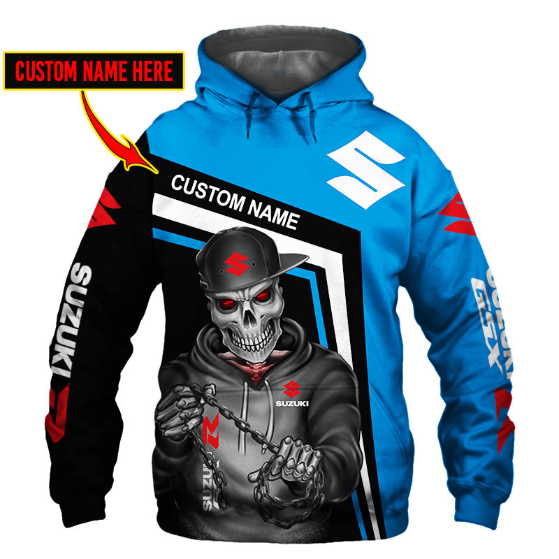 Gsx Skull Tshirt, sweatshirt, Polo, Hawaiian, Hoodie 3D Apparel Full Printing Custom Name - Famjoys Gsx Skull Tshirt, sweatshirt, Polo, Hawaiian, Hoodie 3D Apparel Full Printing Custom Name - Famjoys