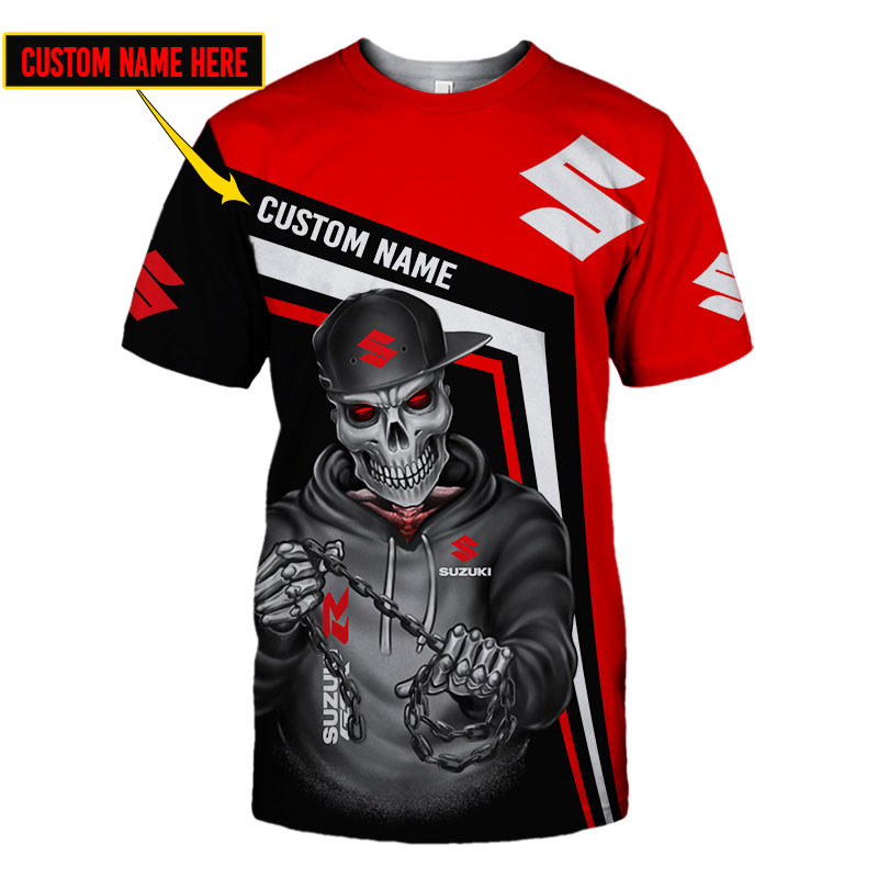 Gsx Skull Tshirt, sweatshirt, Polo, Hawaiian, Hoodie 3D Apparel Full Printing Custom Name - Famjoys Gsx Skull Tshirt, sweatshirt, Polo, Hawaiian, Hoodie 3D Apparel Full Printing Custom Name - Famjoys