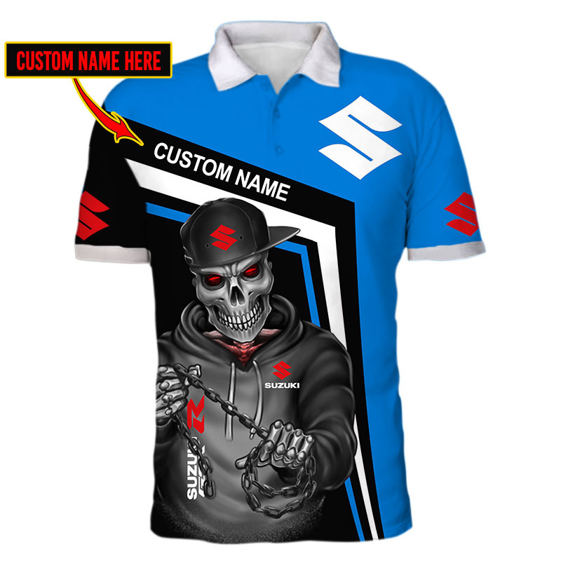 Gsx Skull Tshirt, sweatshirt, Polo, Hawaiian, Hoodie 3D Apparel Full Printing Custom Name - Famjoys Gsx Skull Tshirt, sweatshirt, Polo, Hawaiian, Hoodie 3D Apparel Full Printing Custom Name - Famjoys