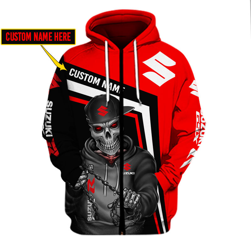 Gsx Skull Tshirt, sweatshirt, Polo, Hawaiian, Hoodie 3D Apparel Full Printing Custom Name - Famjoys Gsx Skull Tshirt, sweatshirt, Polo, Hawaiian, Hoodie 3D Apparel Full Printing Custom Name - Famjoys